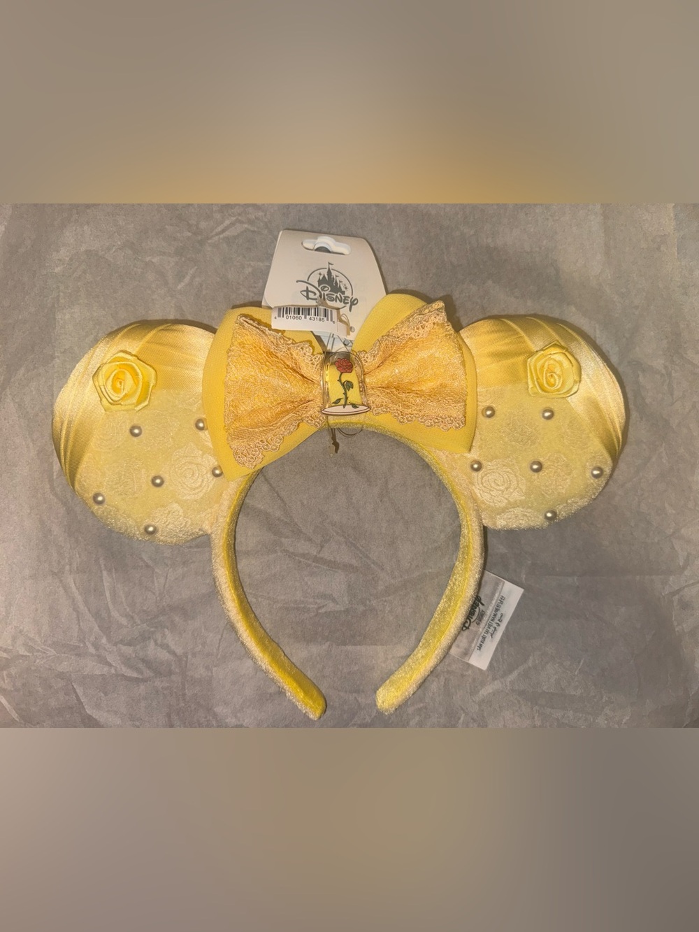 Disney Parks Beauty and the Beast Belle Ears NWT